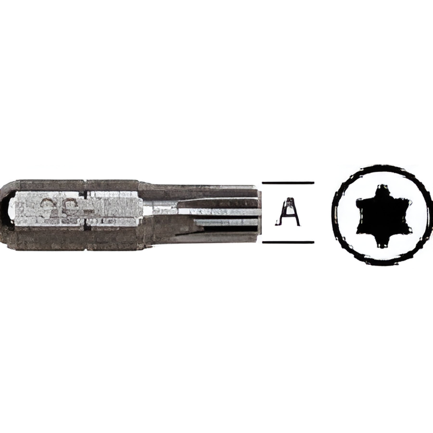 CRL 1/4" Hex T30 Torx® Insert Bit