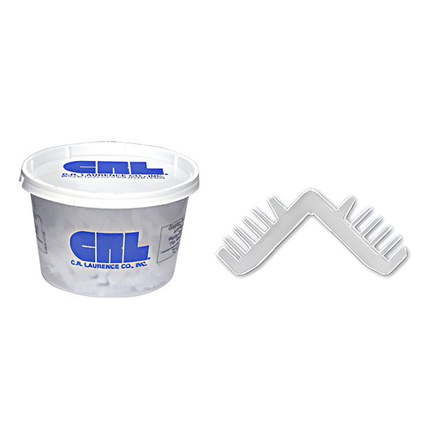 CRL 1/4" Nylon Corners for Standard Spacers