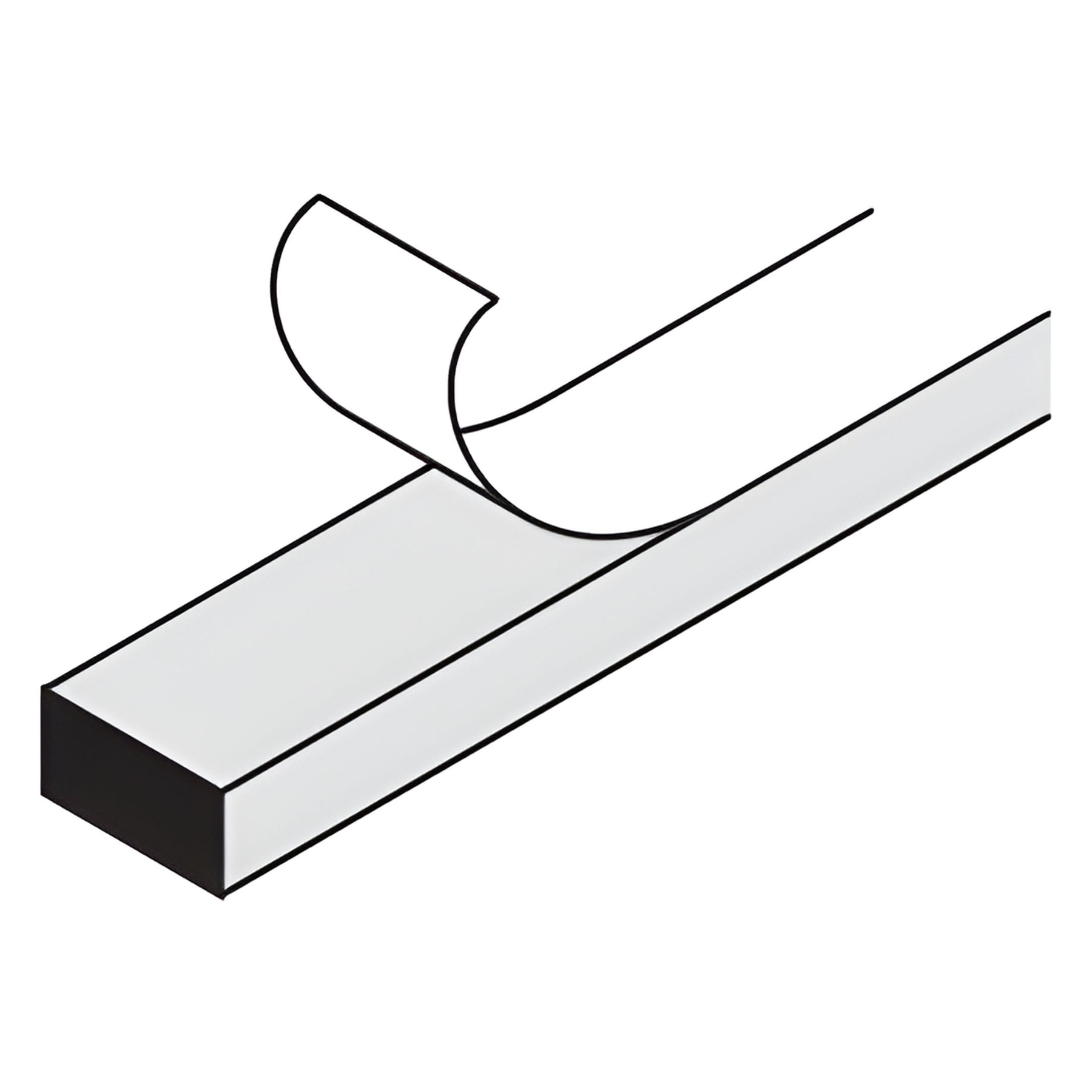 CRL 1/8" x 1/4" Saint-Gobain/Norton V2100 Thermalbond® Structural Glazing Spacer Tape