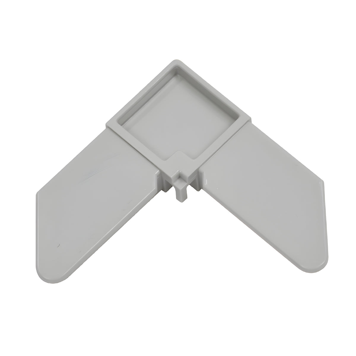 CRL 1" x 7/16" (25.4 x 11 mm) Gray Corner for WSF1716 Series Screen Frame
