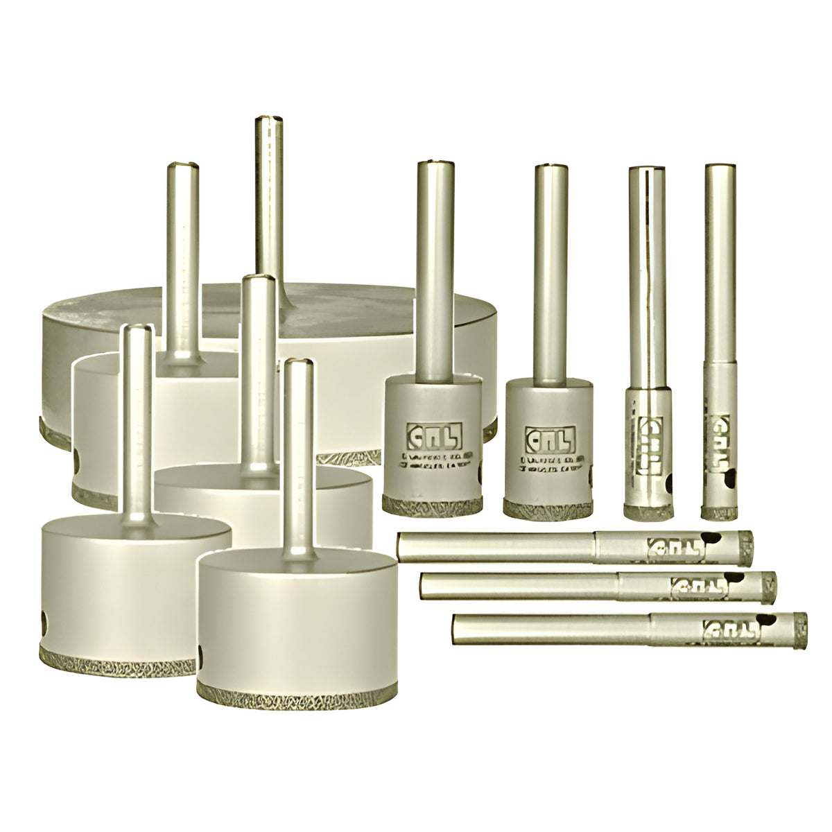 CRL 12 Piece EDD Series Standard Plated Diamond Drill Set