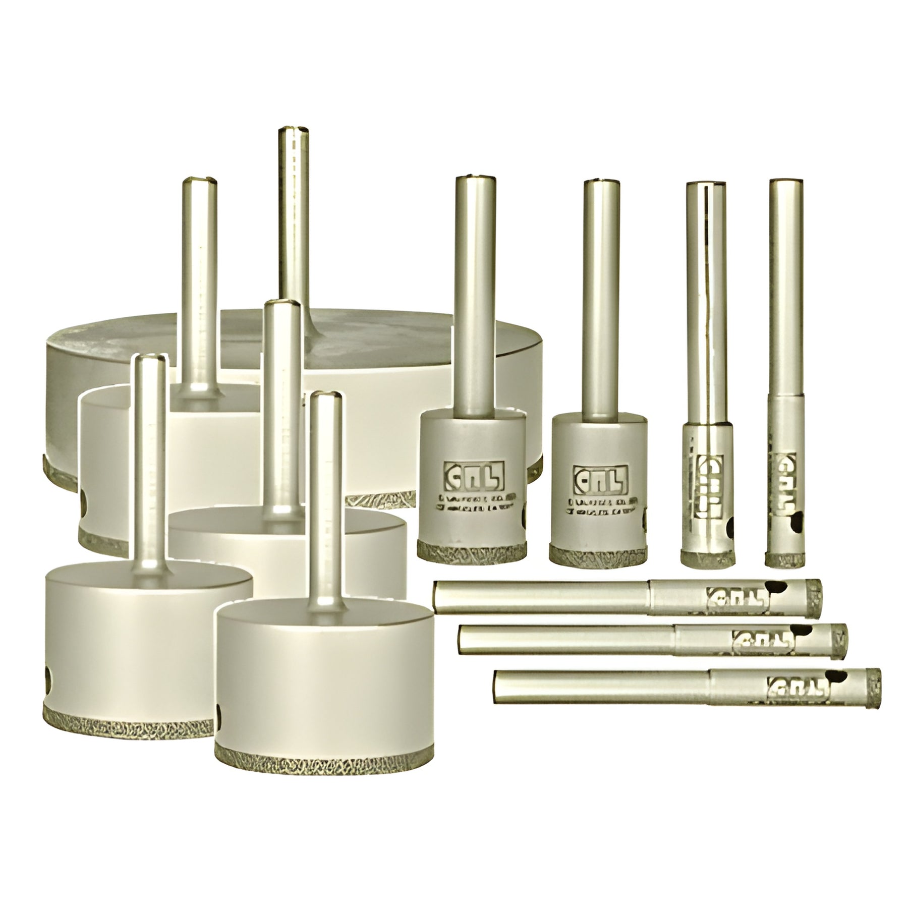 CRL 12 Piece EDD Series Standard Plated Diamond Drill Set