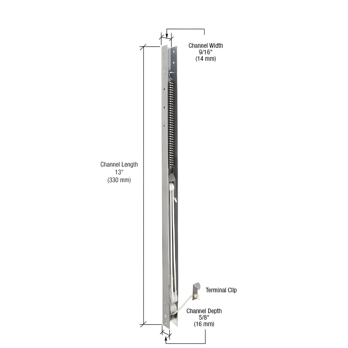 CRL 13" Window Channel Balance - 1230 or 12-3