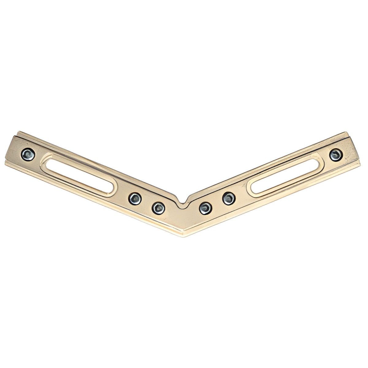 CRL 135º Brass Fixed Corner for the Deluxe Header Kit