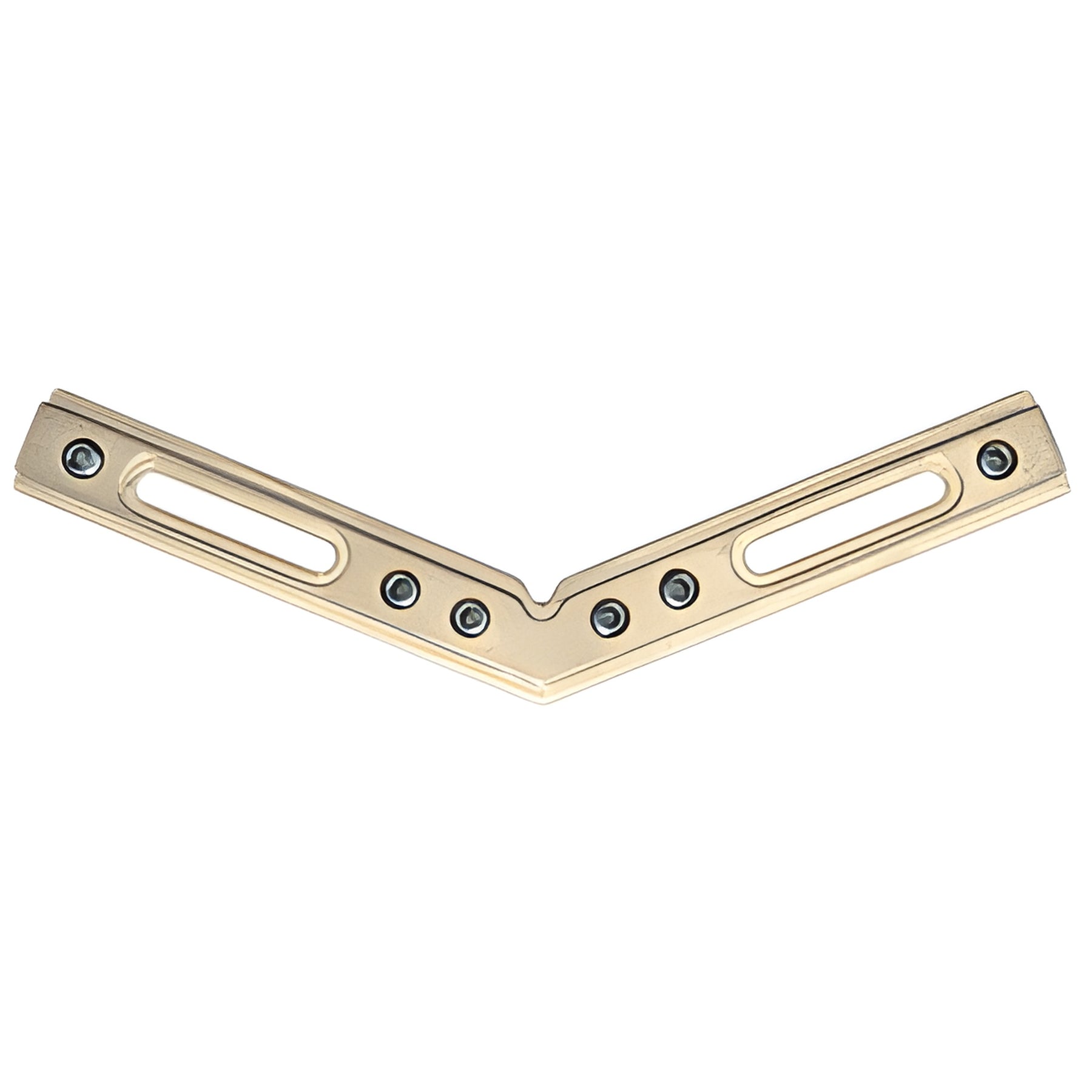 CRL 135º Brass Fixed Corner for the Deluxe Header Kit