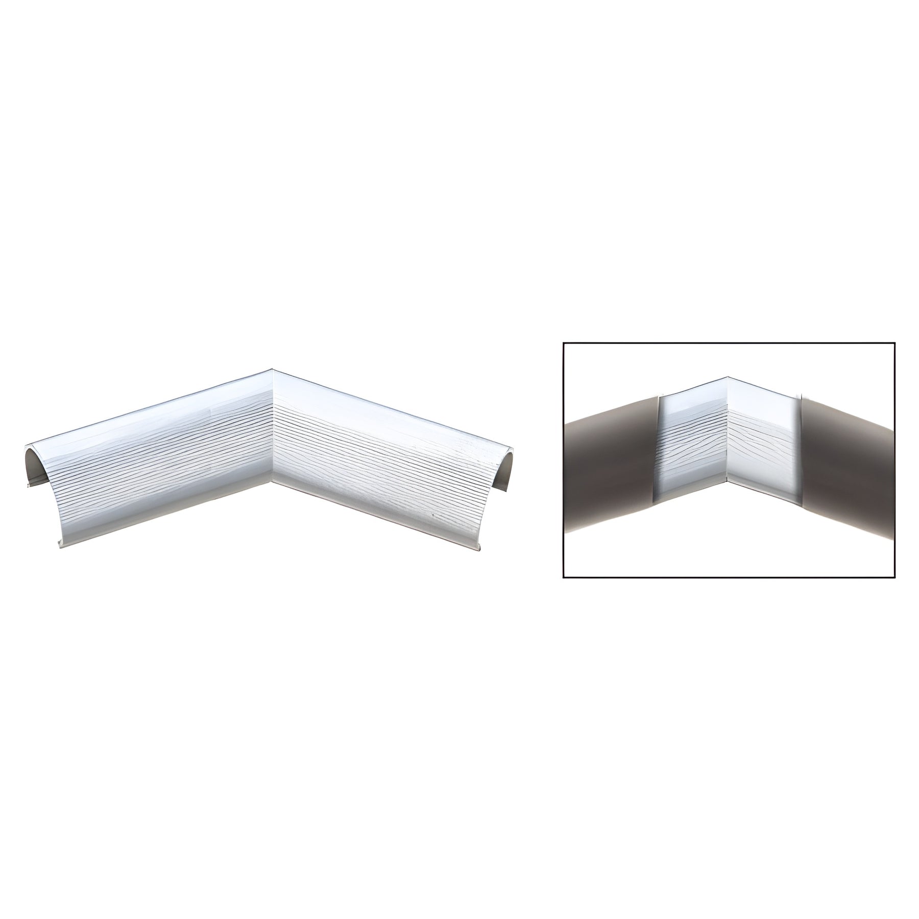 CRL 135º Corner Horizontal Internal Splice for 1.9" Cap Rail