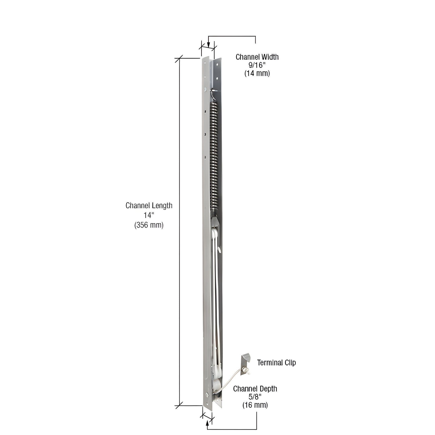 CRL 14" Window Channel Balance - 1330 or 13-3