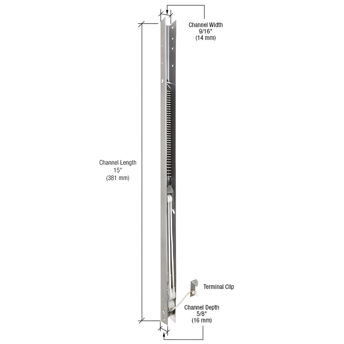 CRL 15" Window Channel Balance - 1410 or 14-1