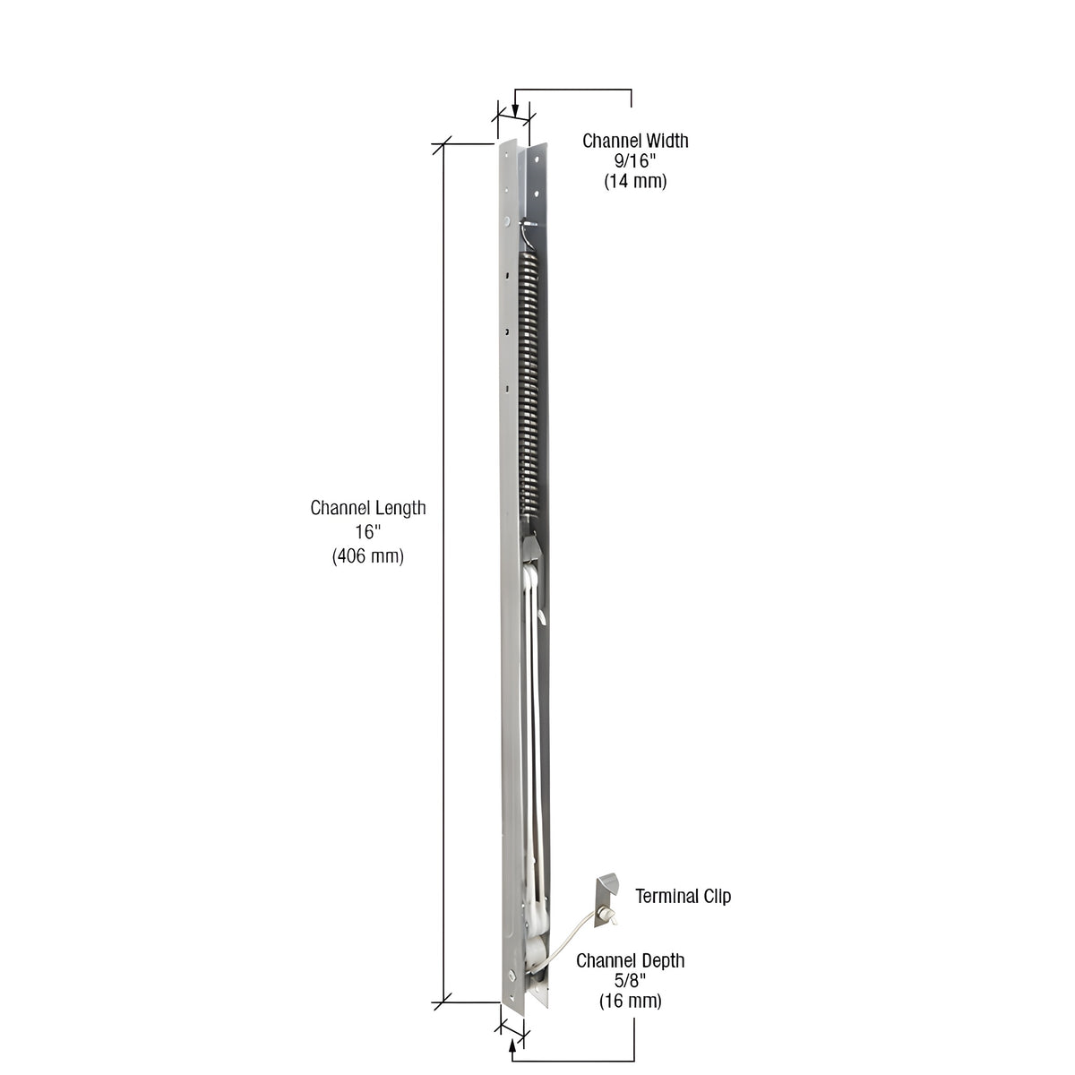 CRL 16" Window Channel Balance - 1530 or 15-3