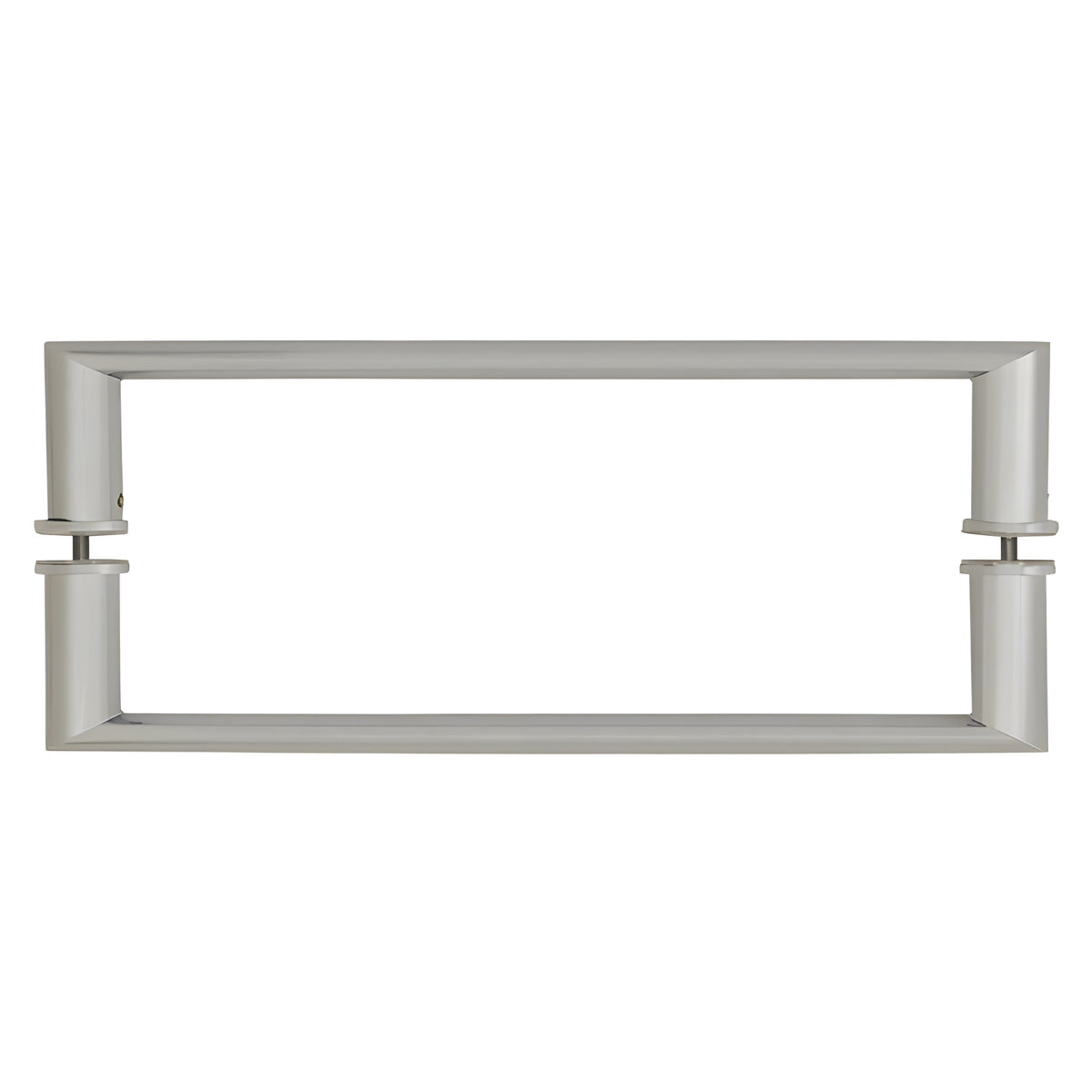 CRL 18" Brushed Nickel Back-to-Back Oval/Round Towel Bar