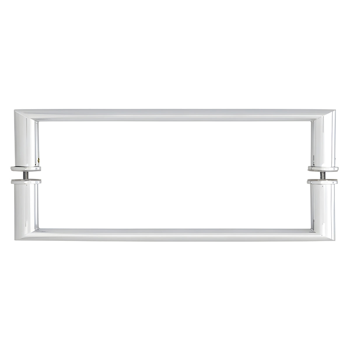 CRL 18" Chrome Back-to-Back Oval/Round Towel Bar