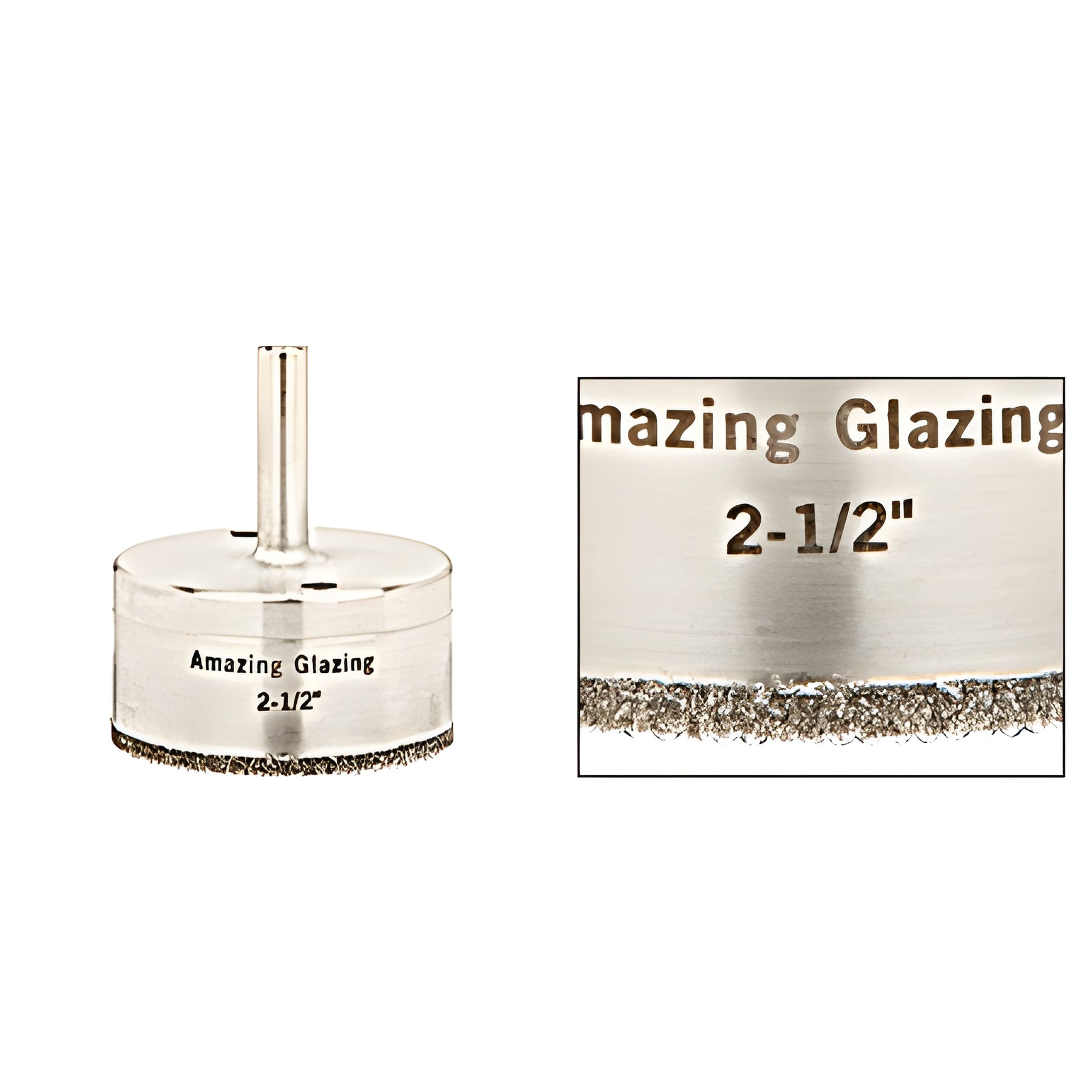 CRL 2-1/2" AG Series Plated Diamond Drill