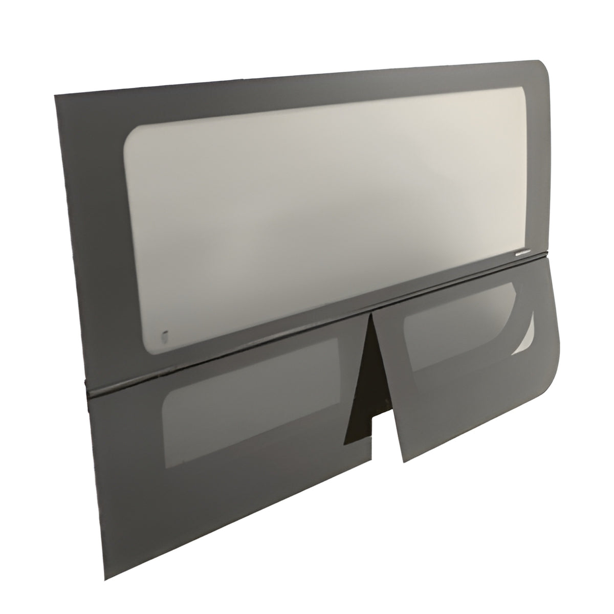 CRL 2007-2019 OEM Design 'All-Glass' Look Sprinter Van T-Vent Passenger Side Sliding Door Window for 170" and 144" Wheel Base Vans
