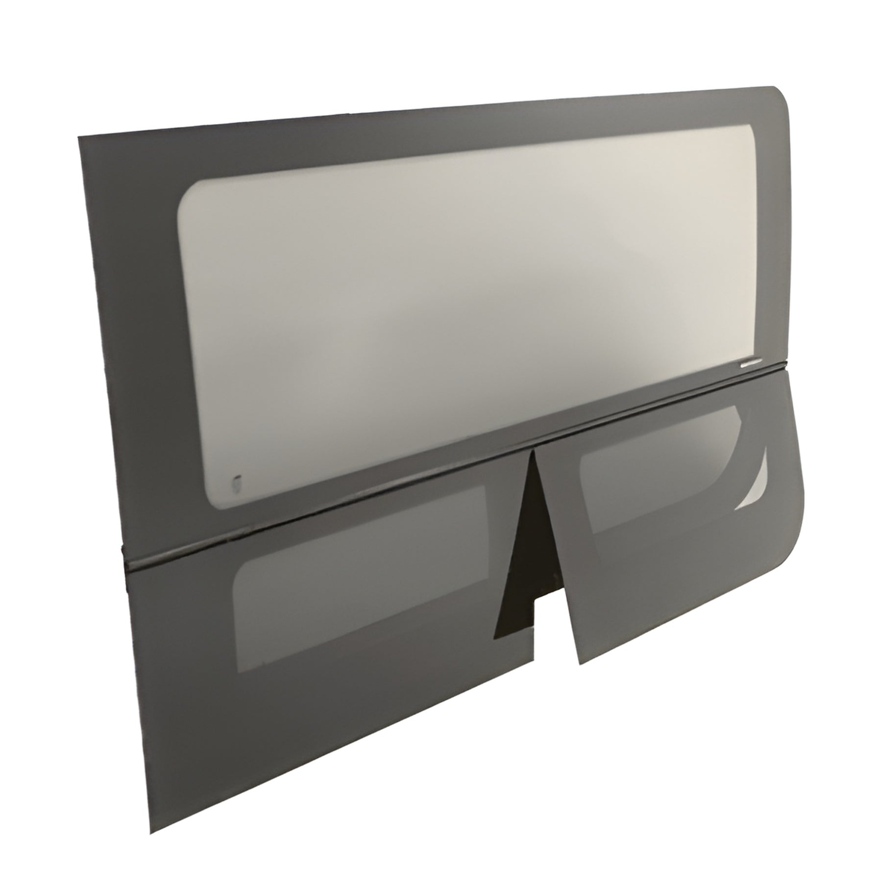 CRL 2007-2019 OEM Design 'All-Glass' Look Sprinter Van T-Vent Passenger Side Sliding Door Window for 170" and 144" Wheel Base Vans