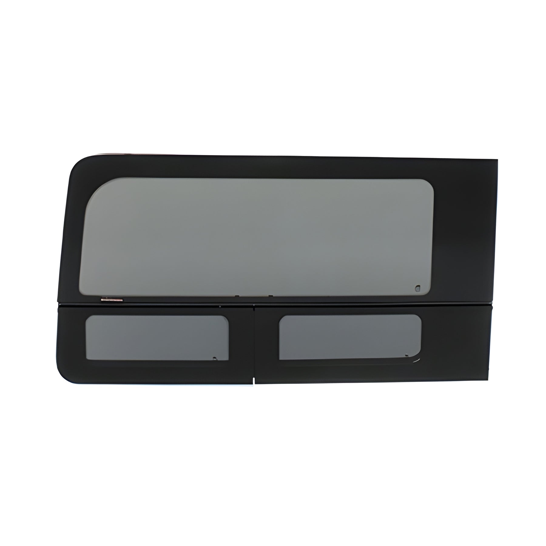 CRL 2015+ OEM Design 'All-Glass' Look Ford Transit Driver's Side Forward Window for 130" or 148" Standard Body and 148" Extended Length Body Medium and High Top Vans