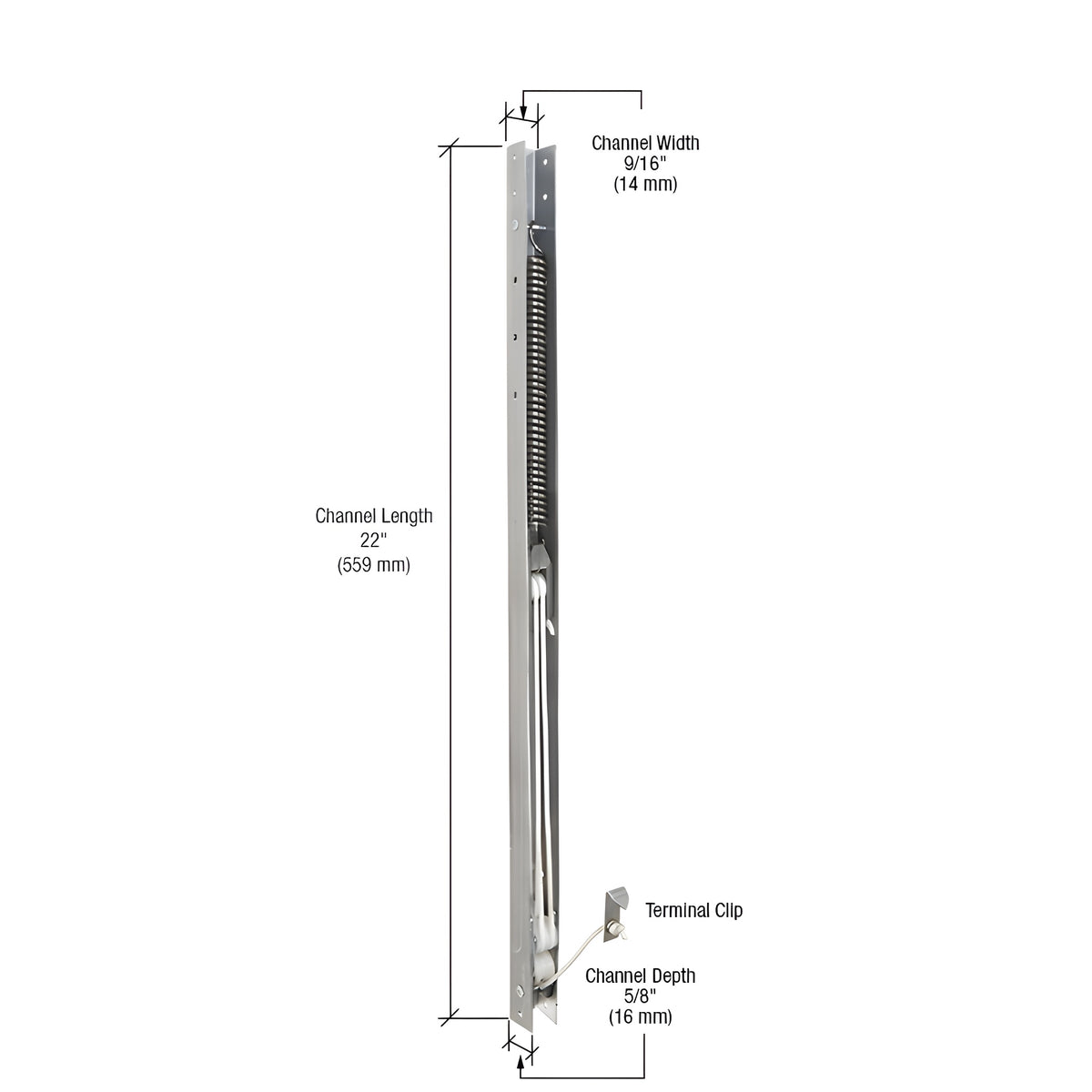 CRL 22" Window Channel Balance - 2140 or 21-4