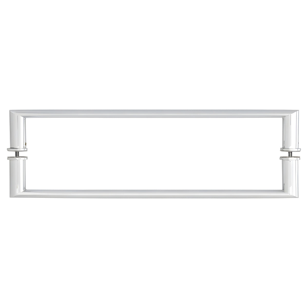 CRL 24" Chrome Back-to-Back Oval/Round Towel Bar