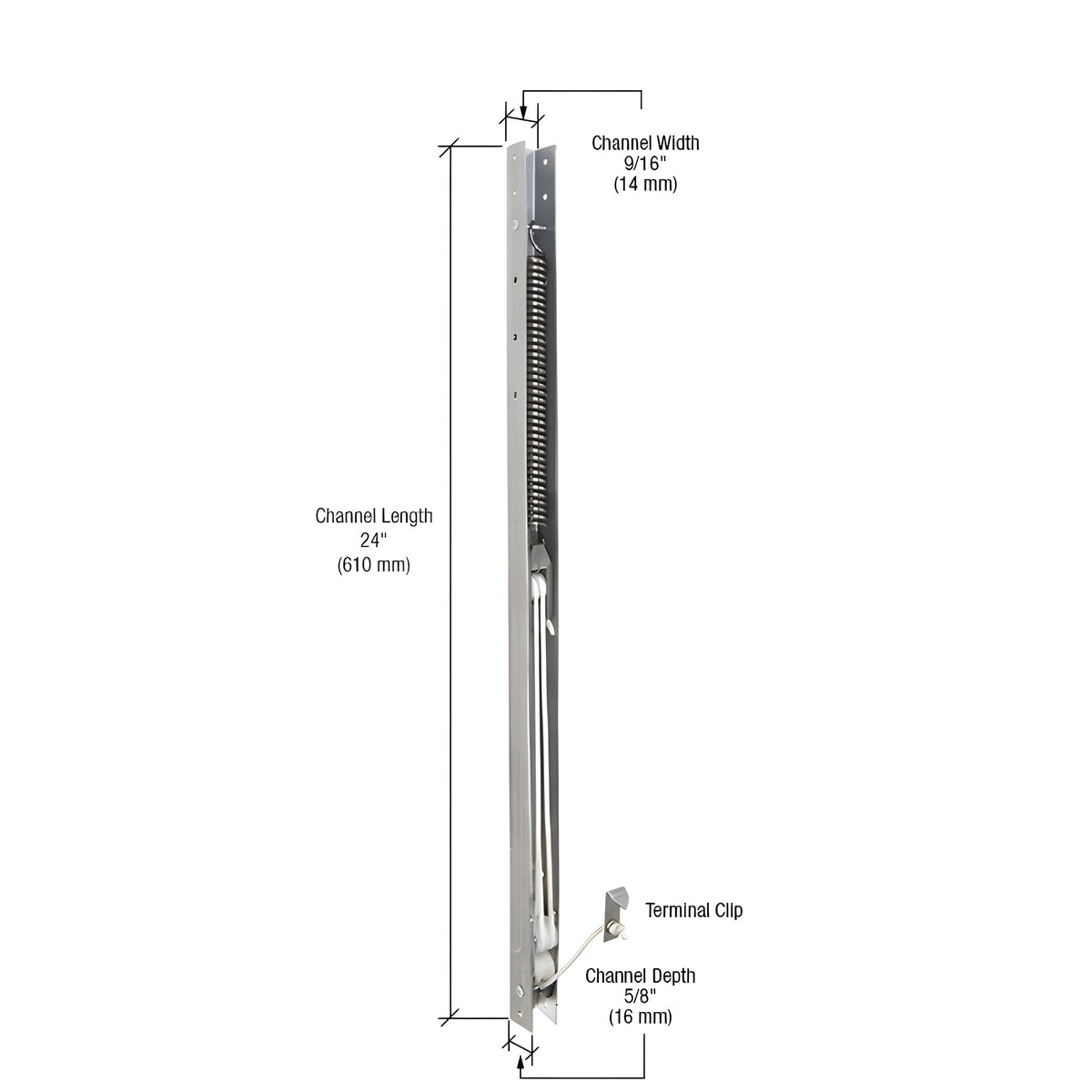 CRL 24" Window Channel Balance - 2320 or 23-2