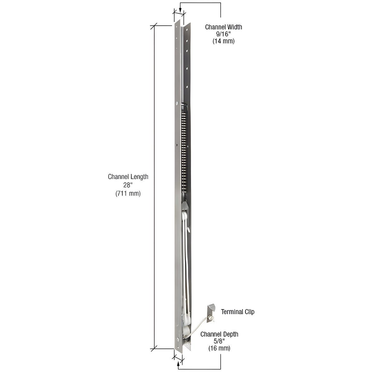CRL 28" Window Channel Balance - 2710 or 27-1