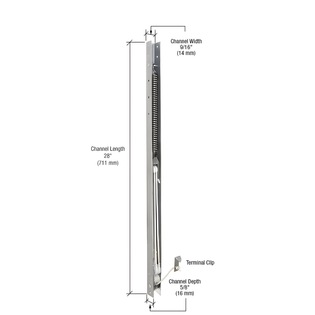 CRL 28" Window Channel Balance - 2730 or 27-3