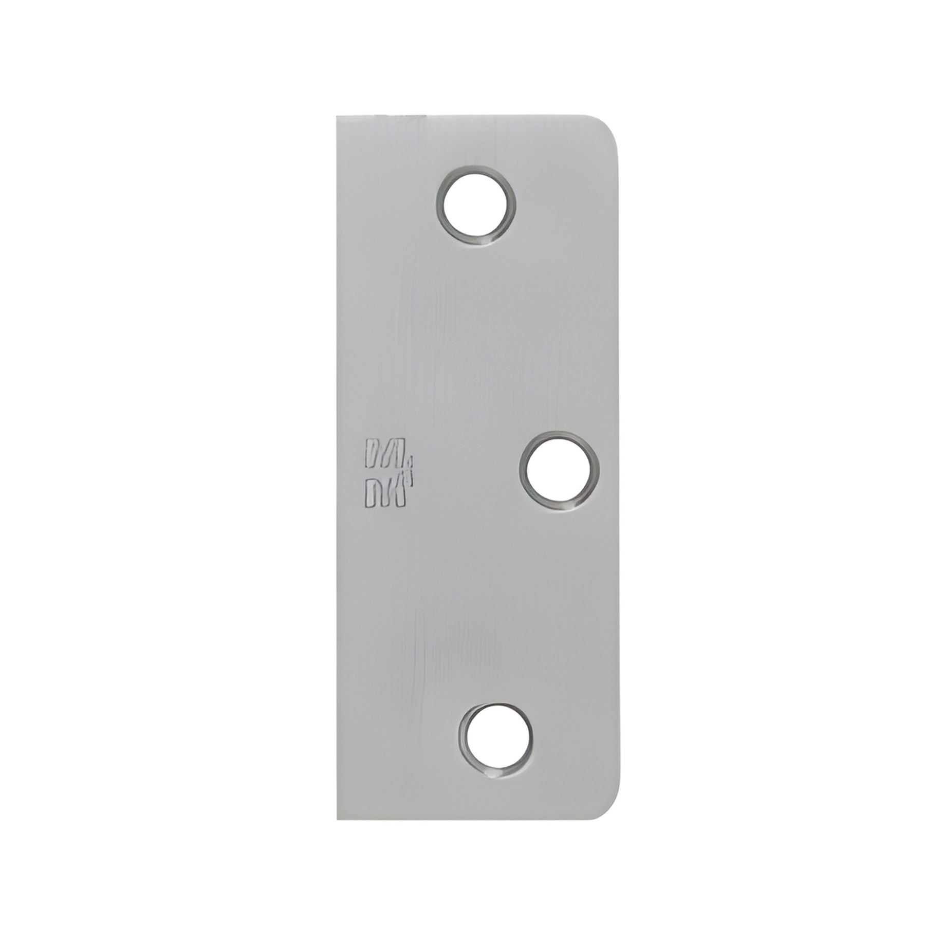 CRL 3-1/2" Hinge Filler 1/4" Radius Dull Chrome