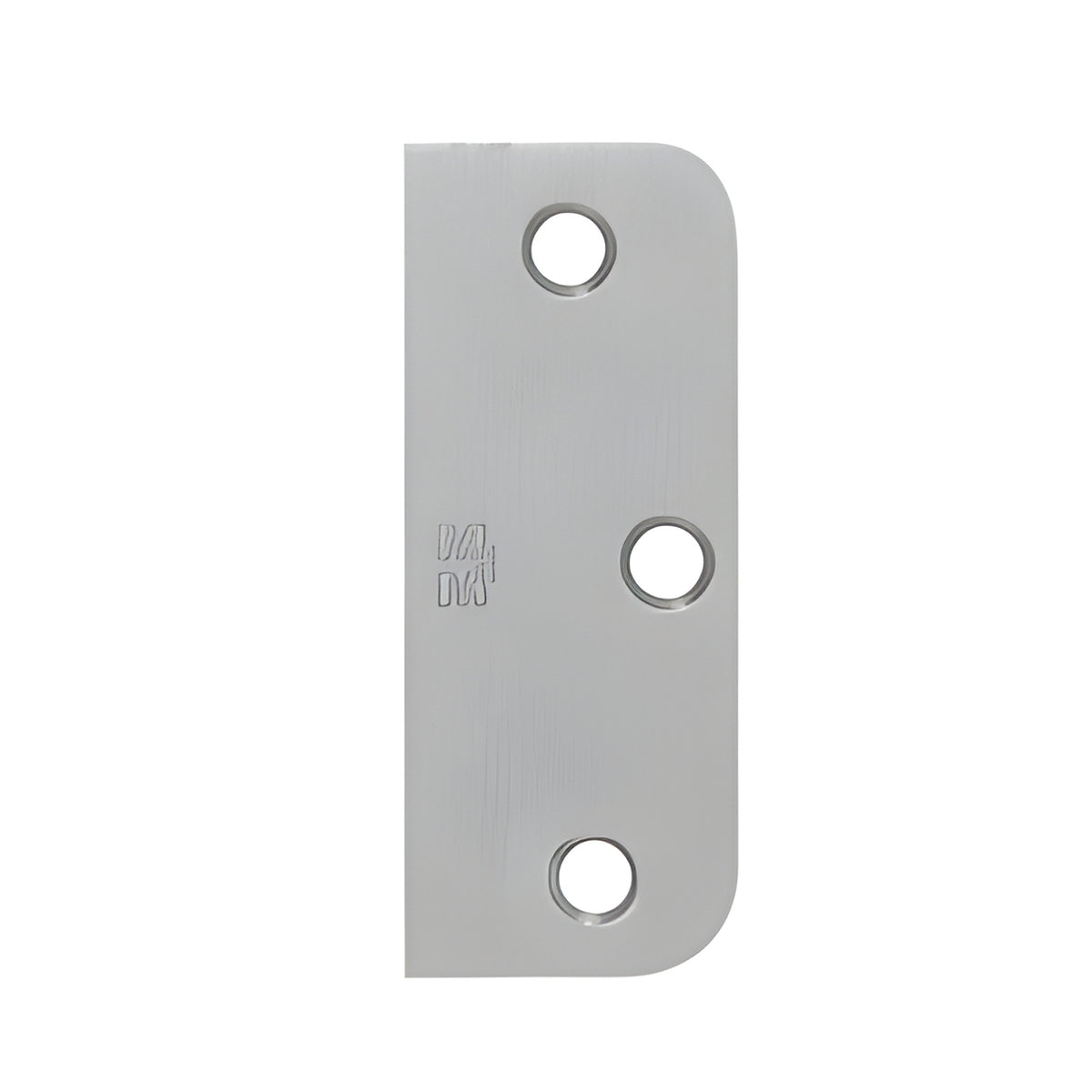 CRL 3-1/2" Hinge Filler 5/8" Radius Dull Chrome