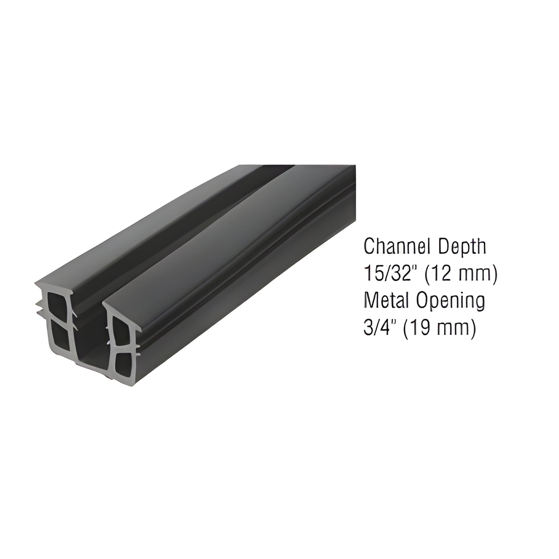 CRL 3/4" Reduction Vinyl for WA175 Adapter Channel