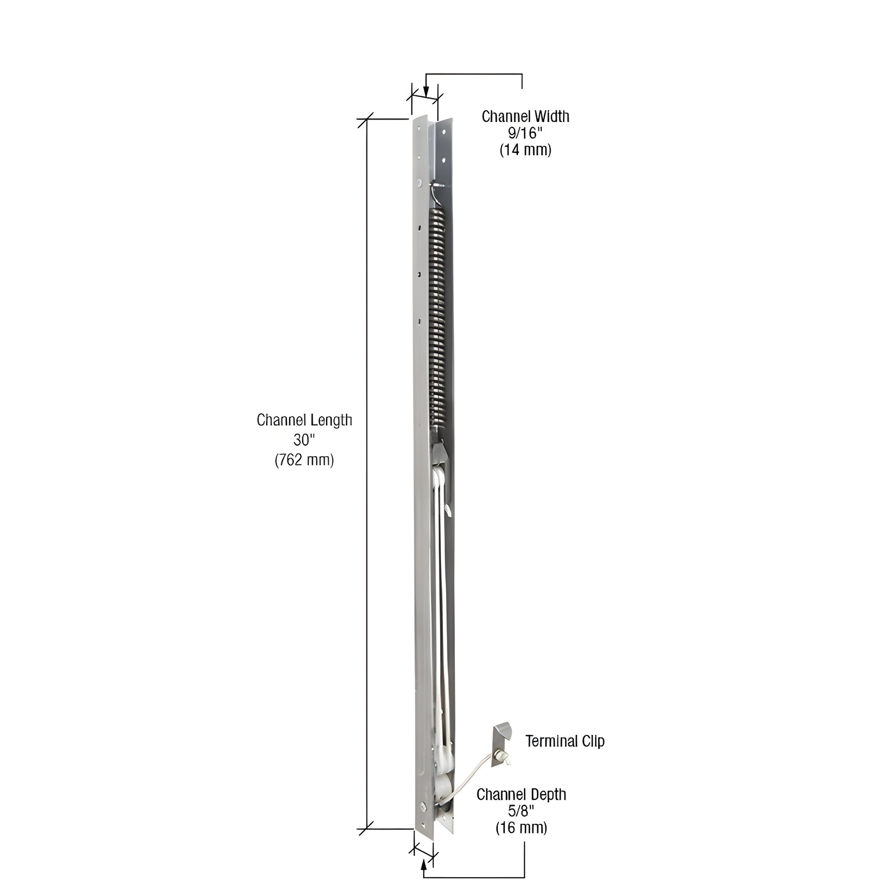 CRL 30" Window Channel Balance - 2910 or 29-1