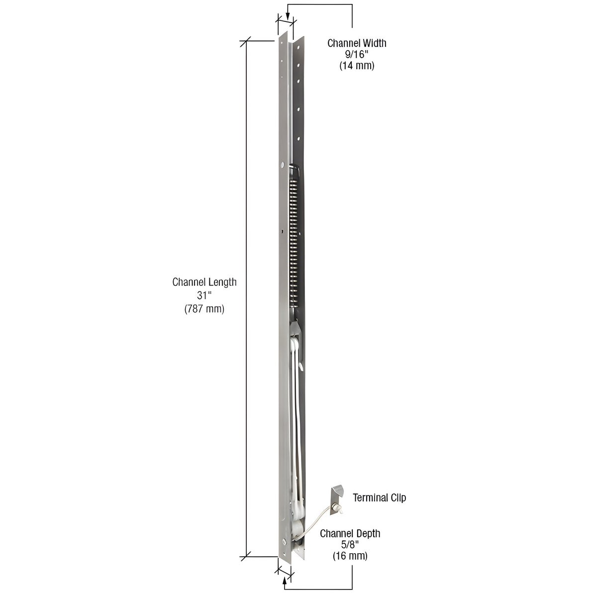 CRL 31" Window Channel Balance - 3010 or 30-1
