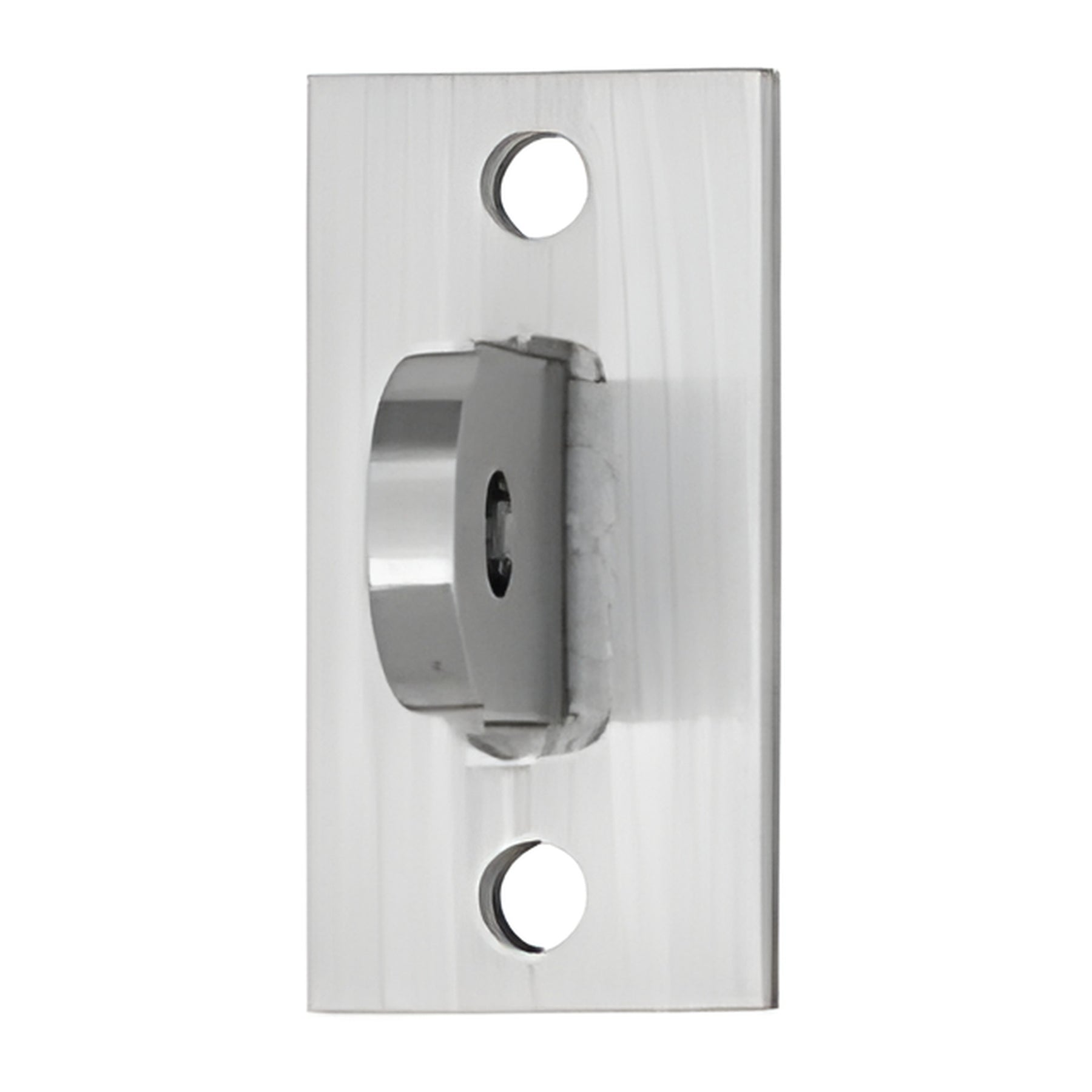 CRL 316 Brushed Stainless Storefront Tube Mounting Plate for 12 mm Rods