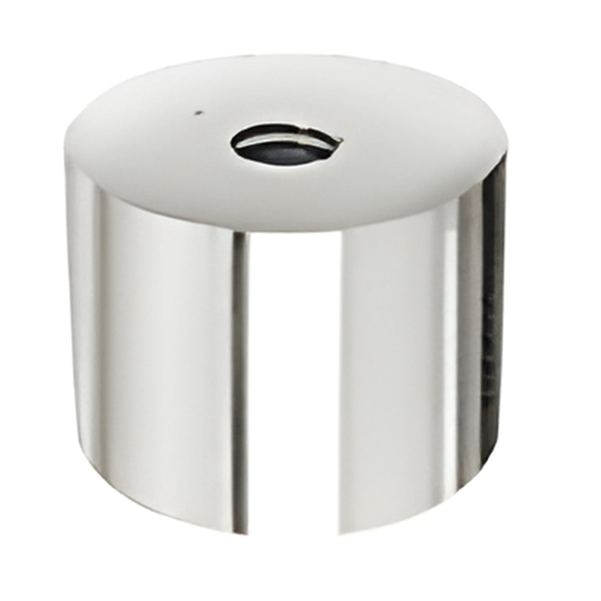 CRL 316 Polished Stainless Clad Aluminum 2" Diameter by 1-1/2" Long Standoff Base