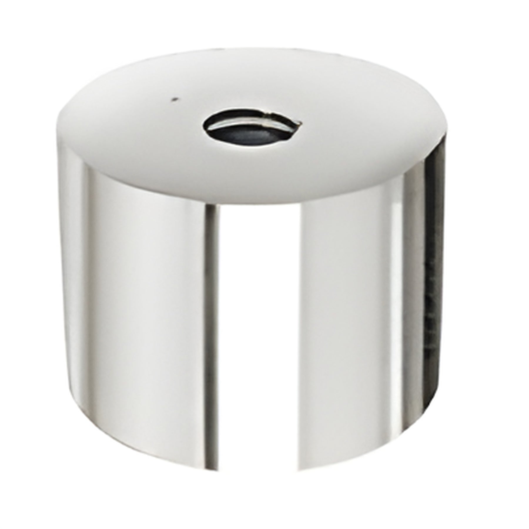 CRL 316 Polished Stainless Clad Aluminum 2" Diameter by 1-1/2" Long Standoff Base