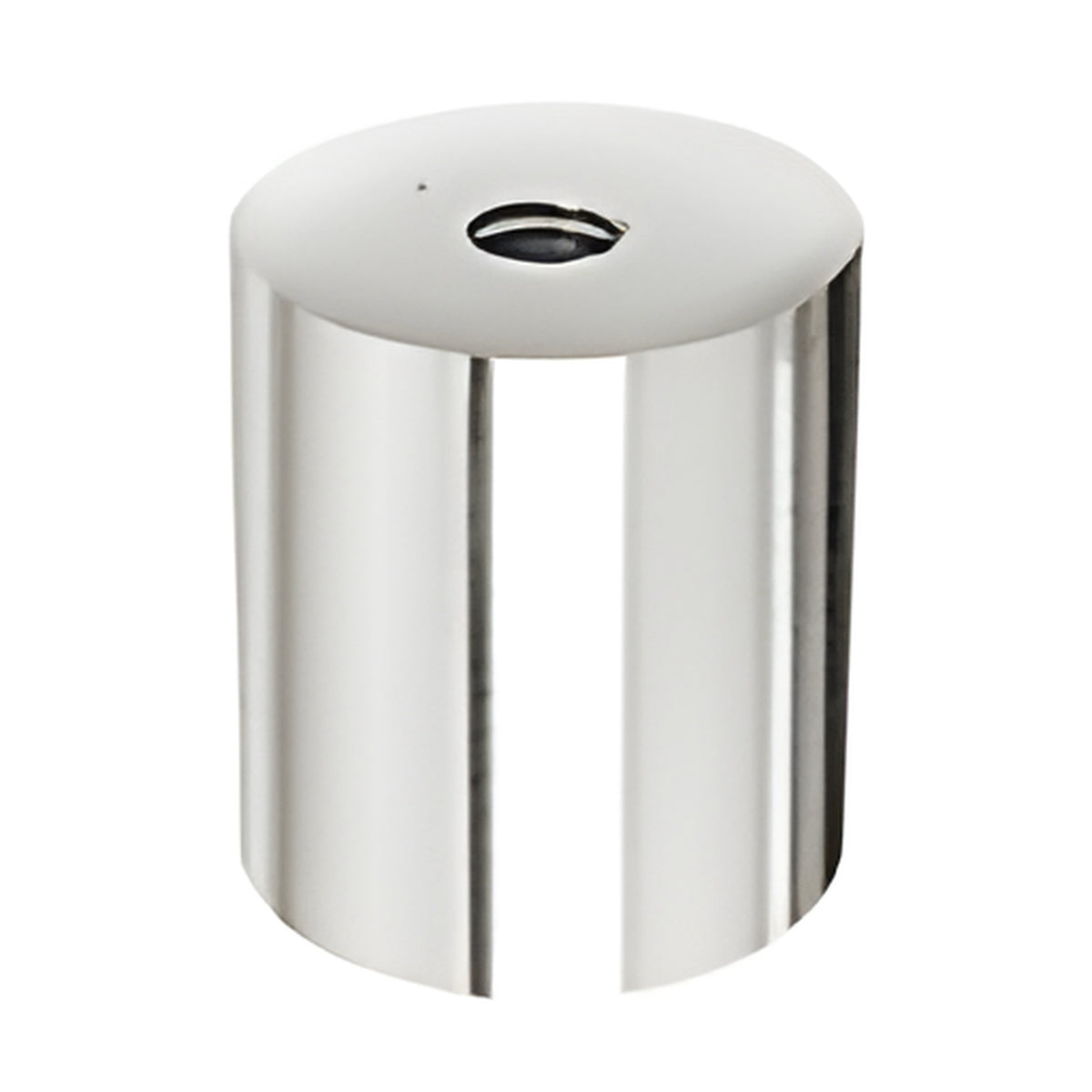 CRL 316 Polished Stainless Clad Aluminum Standoff Base 1-1/2" Diameter by 1-1/2" Long