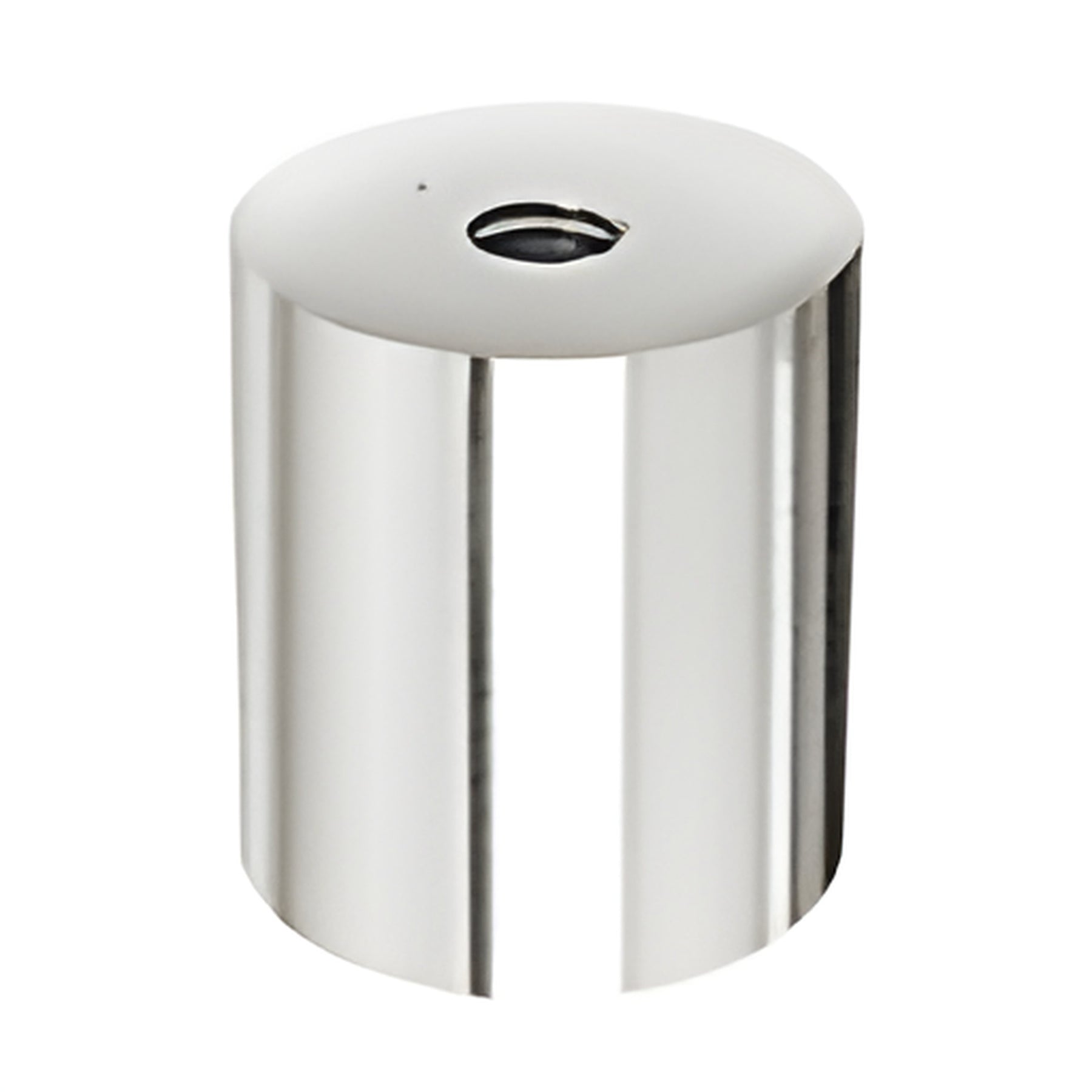 CRL 316 Polished Stainless Clad Aluminum Standoff Base 1-1/2" Diameter by 1-1/2" Long