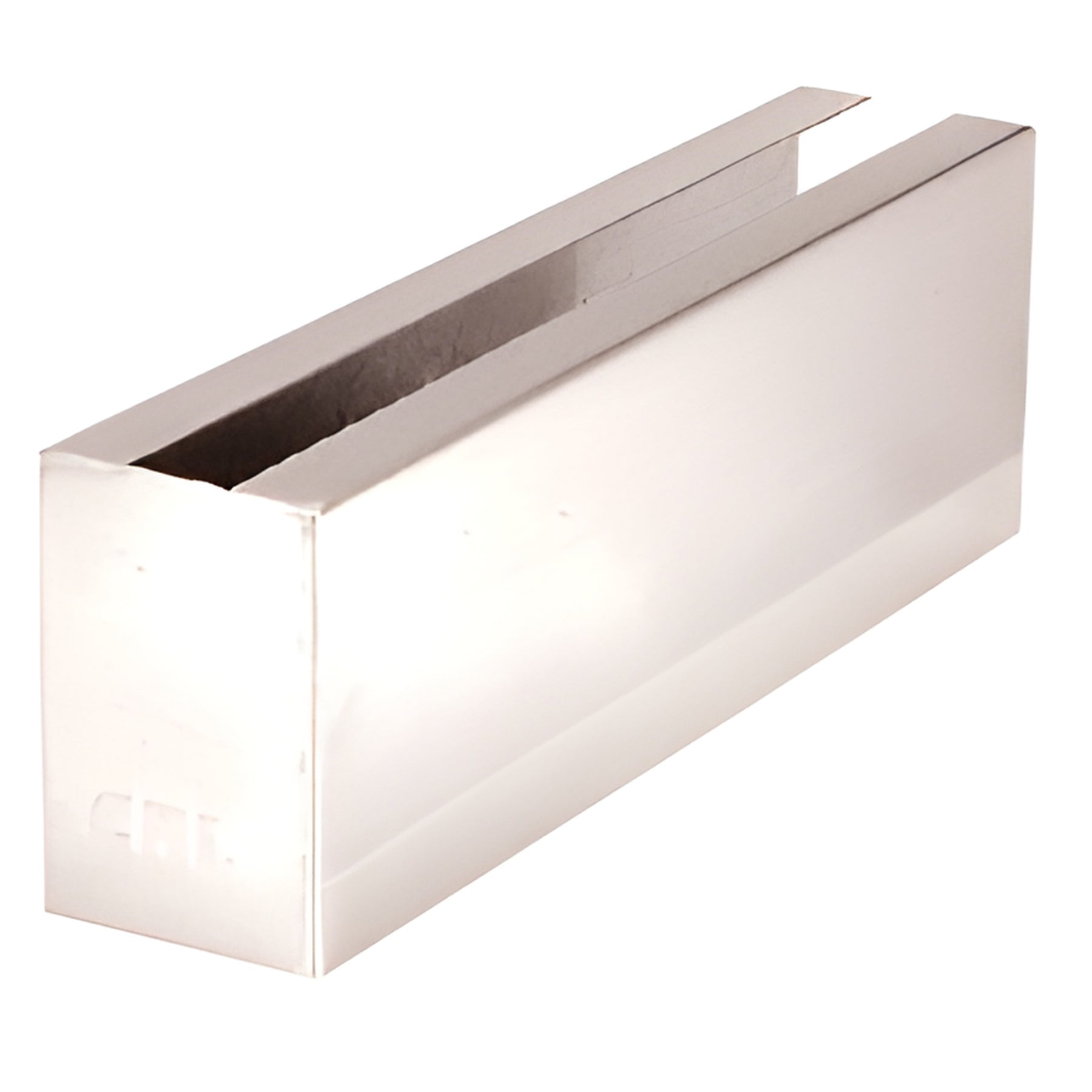 CRL 316 Polished Stainless End Cladding for B5S Series Standard Square Base Shoe
