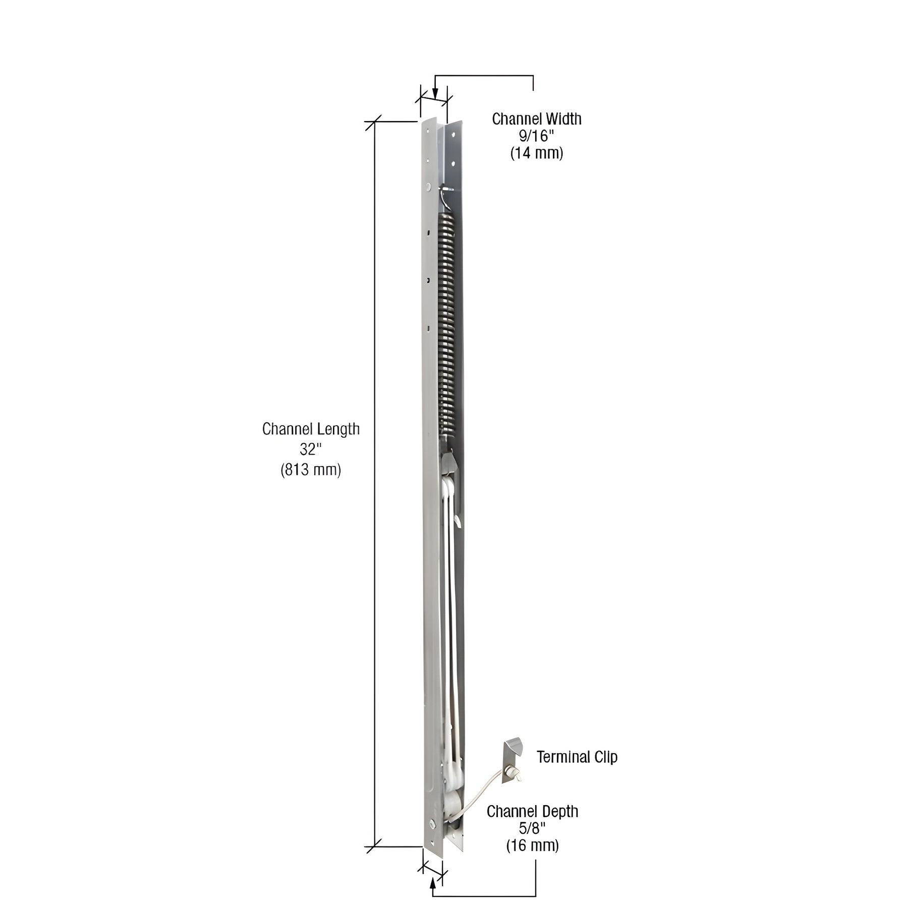 CRL 32" Window Channel Balance - 3140 or 31-4