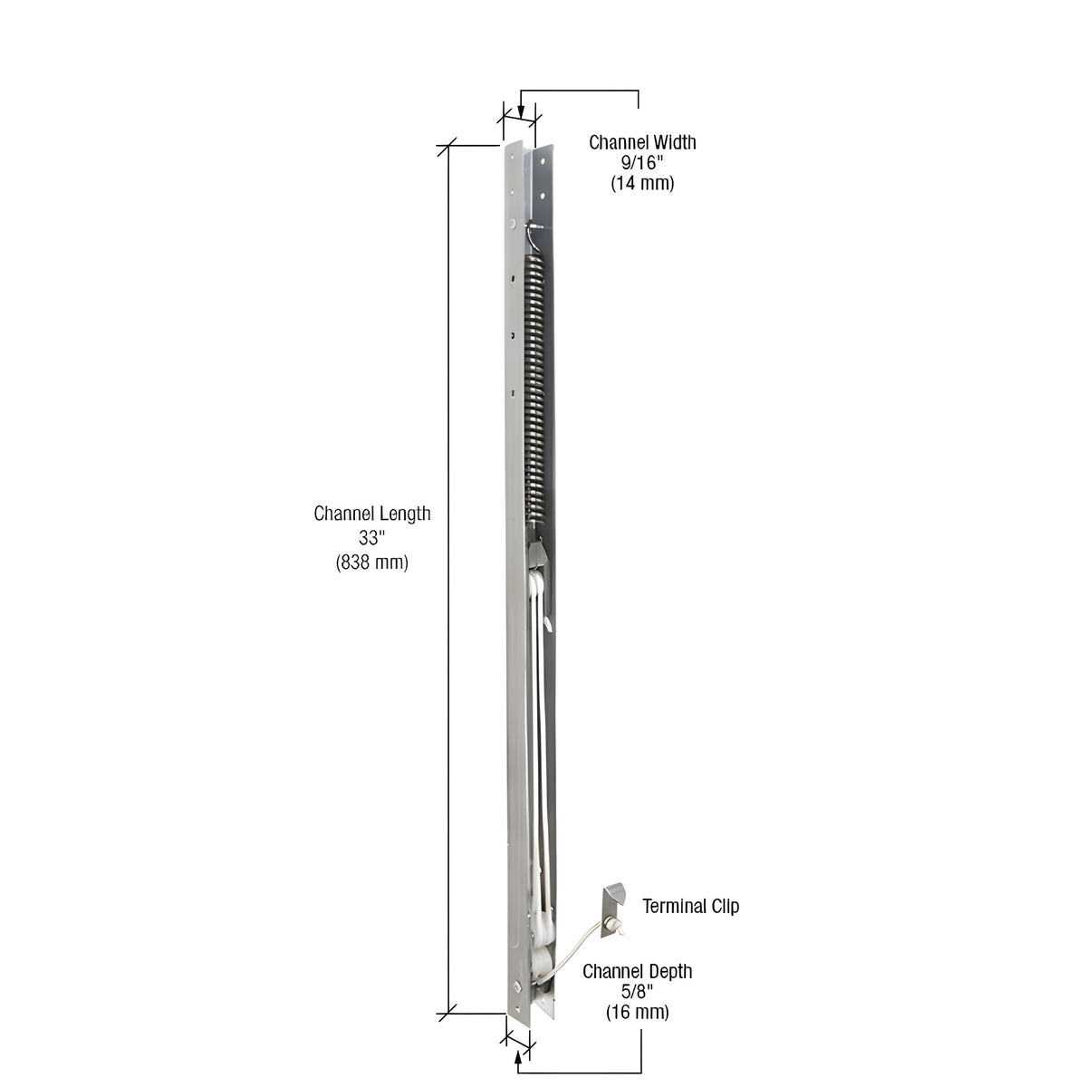 CRL 33" Window Channel Balance - 3230 or 32-3