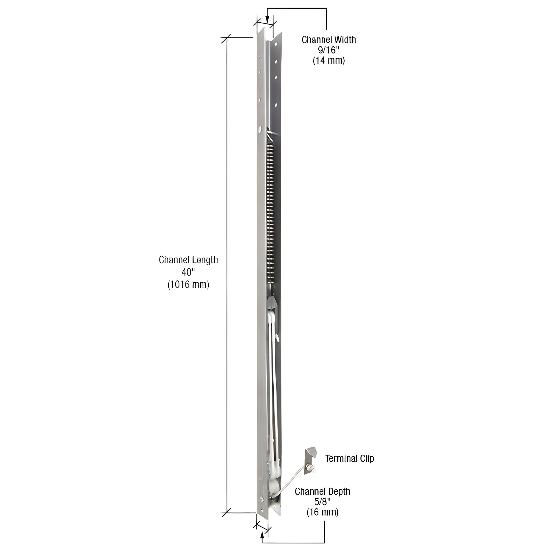 CRL 40" Window Channel Balance - 3920 or 39-2