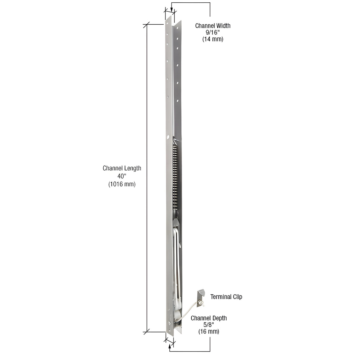 CRL 40" Window Channel Balance - 3930 or 39-3