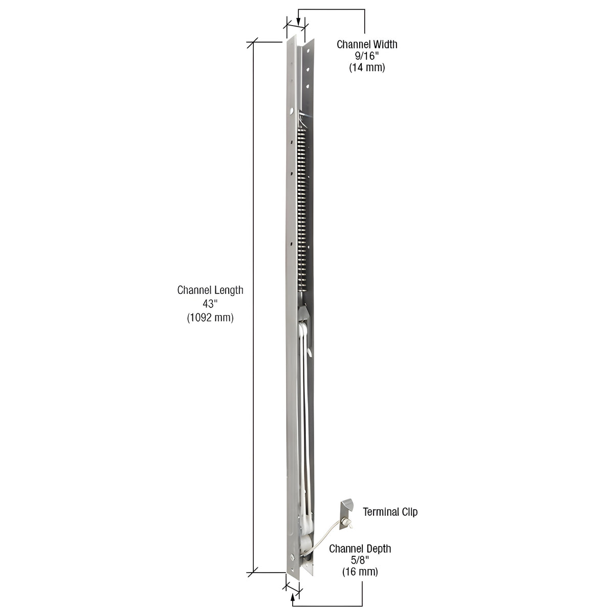 CRL 43" Window Channel Balance - 4230 or 42-3
