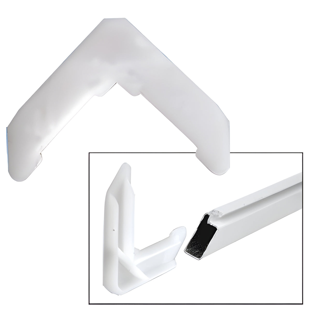 CRL 5/16" Plastic Miter Cut Screen Frame Corners