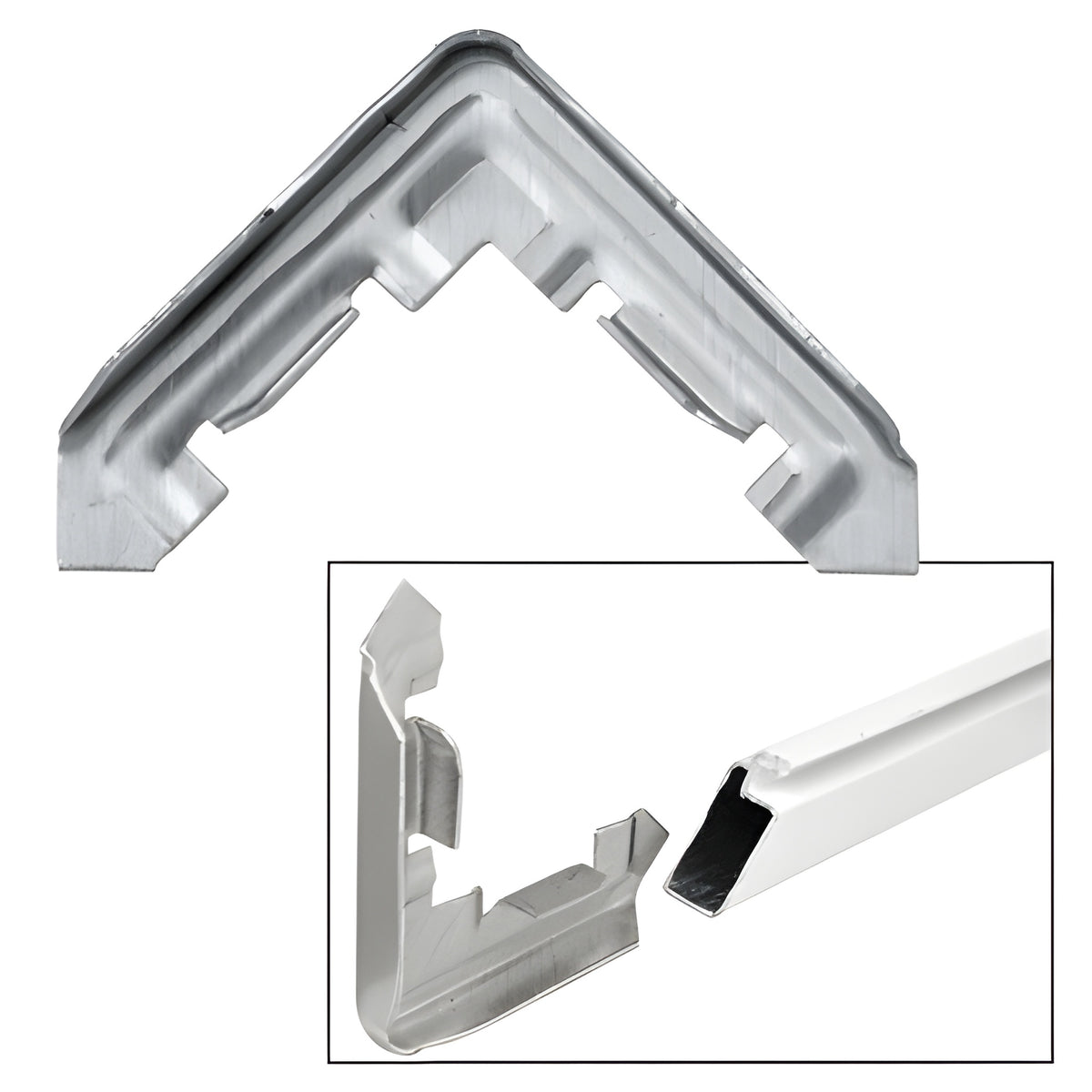 CRL 7/16" Aluminum Corner For WSF347 Series Screen Frame