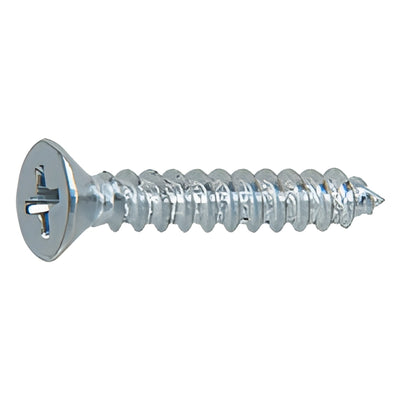 CRL 8 x 1" Flat Head Phillips Wood Screw for Use with D693 or D695 Bases