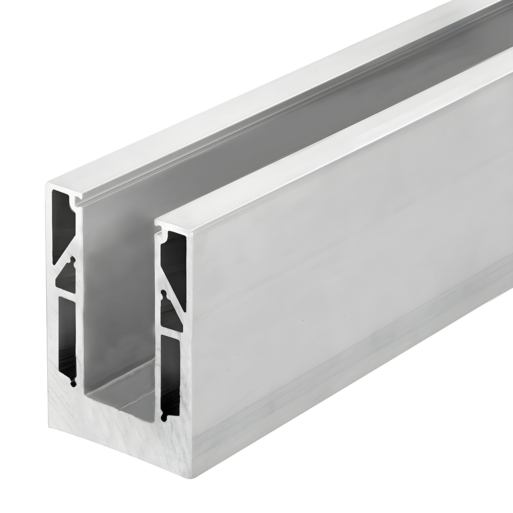 CRL 9BL Series Mill 118-1/8" Square Base Shoe Undrilled for 13/16" Glass