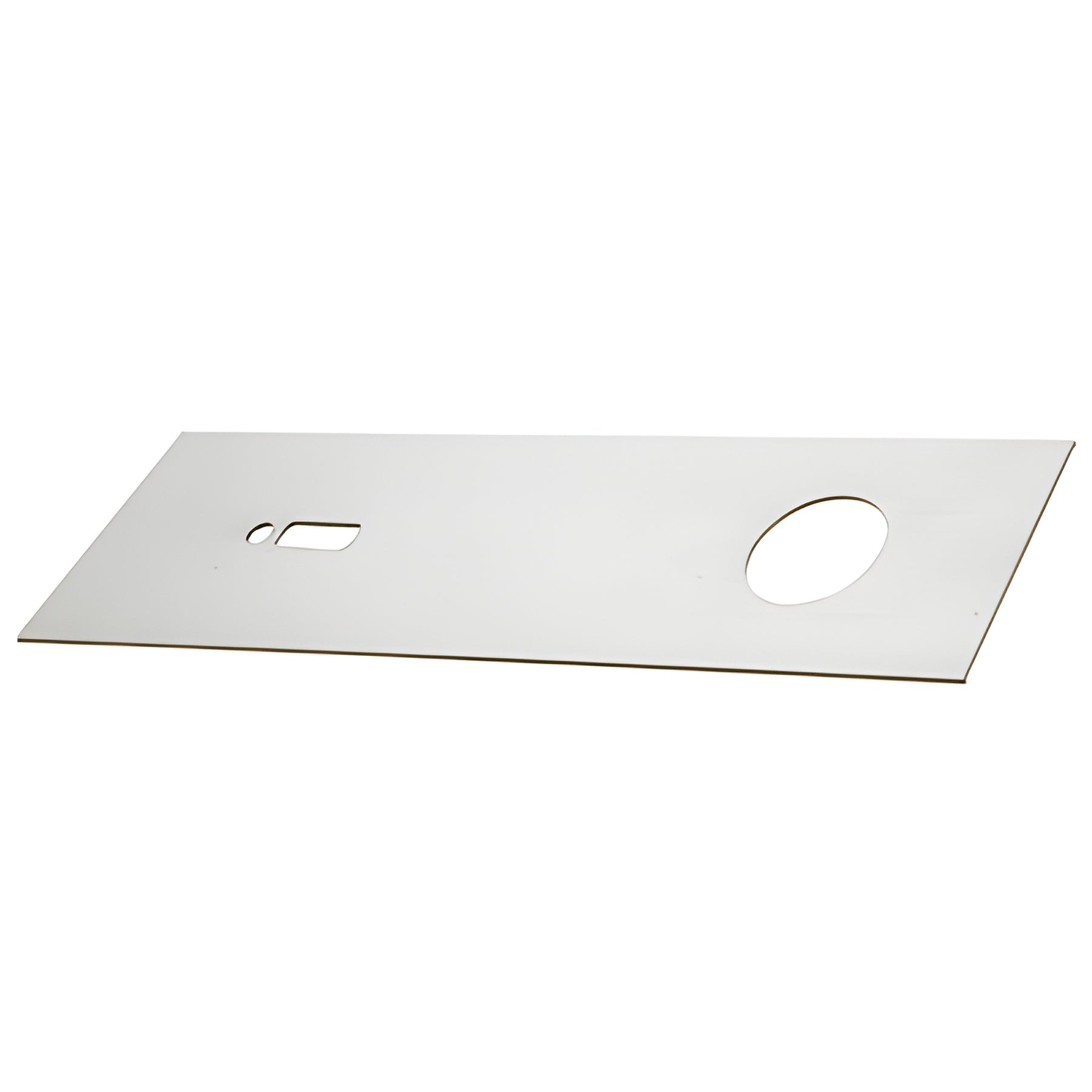 CRL Aluminum Cover Plate for 4-1/2" Header Used with Overhead Concealed Door Closers