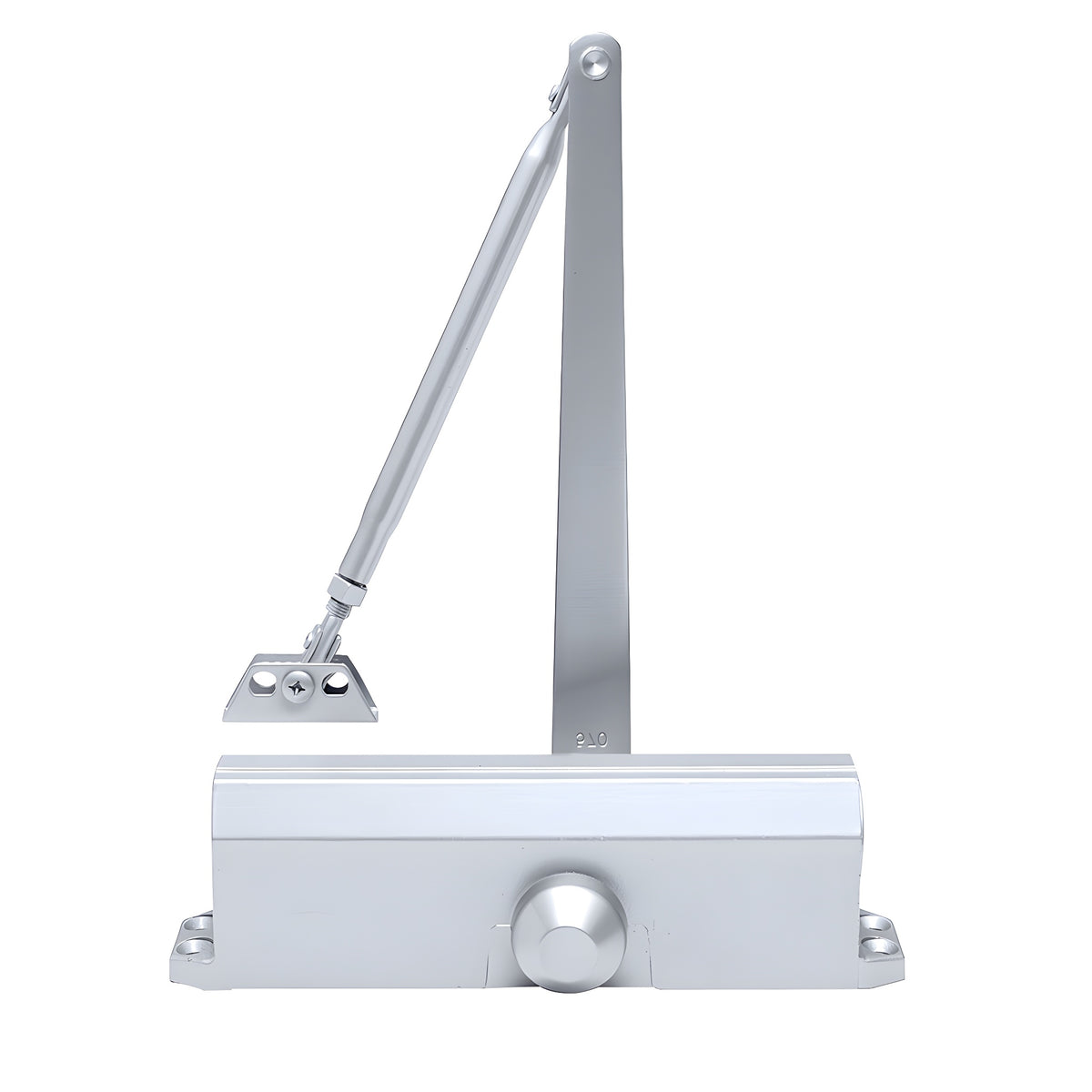 CRL Aluminum Adjustable Spring Power Size 2 to 5 Delayed Action Surface Mount Door Closer