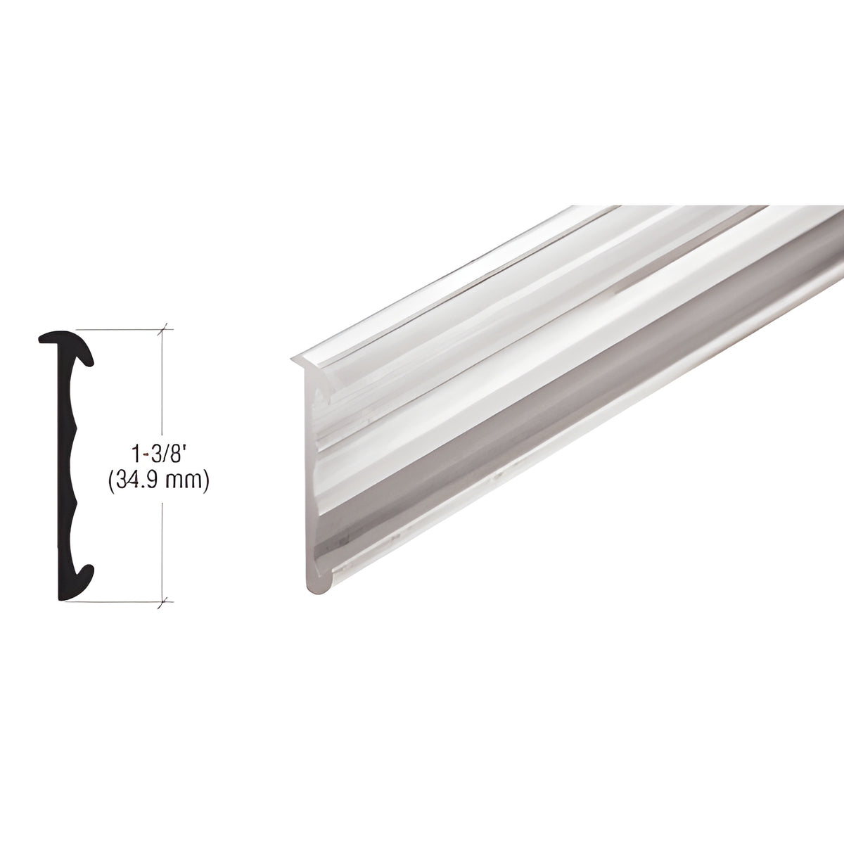 CRL Aluminum Price Tag Molding Extrusion