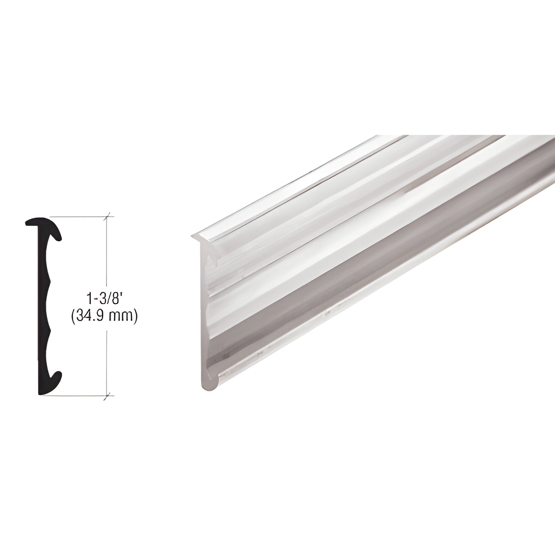 CRL Aluminum Price Tag Molding Extrusion