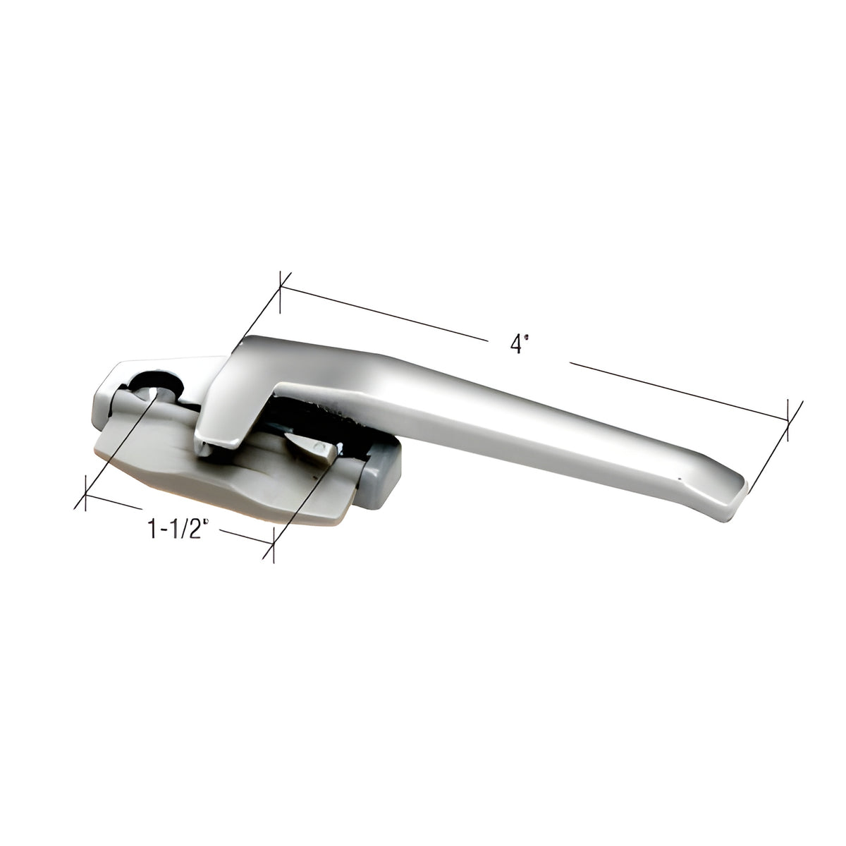 CRL Aluminum Right Hand Cam Handle with 1-1/2" Screw Holes