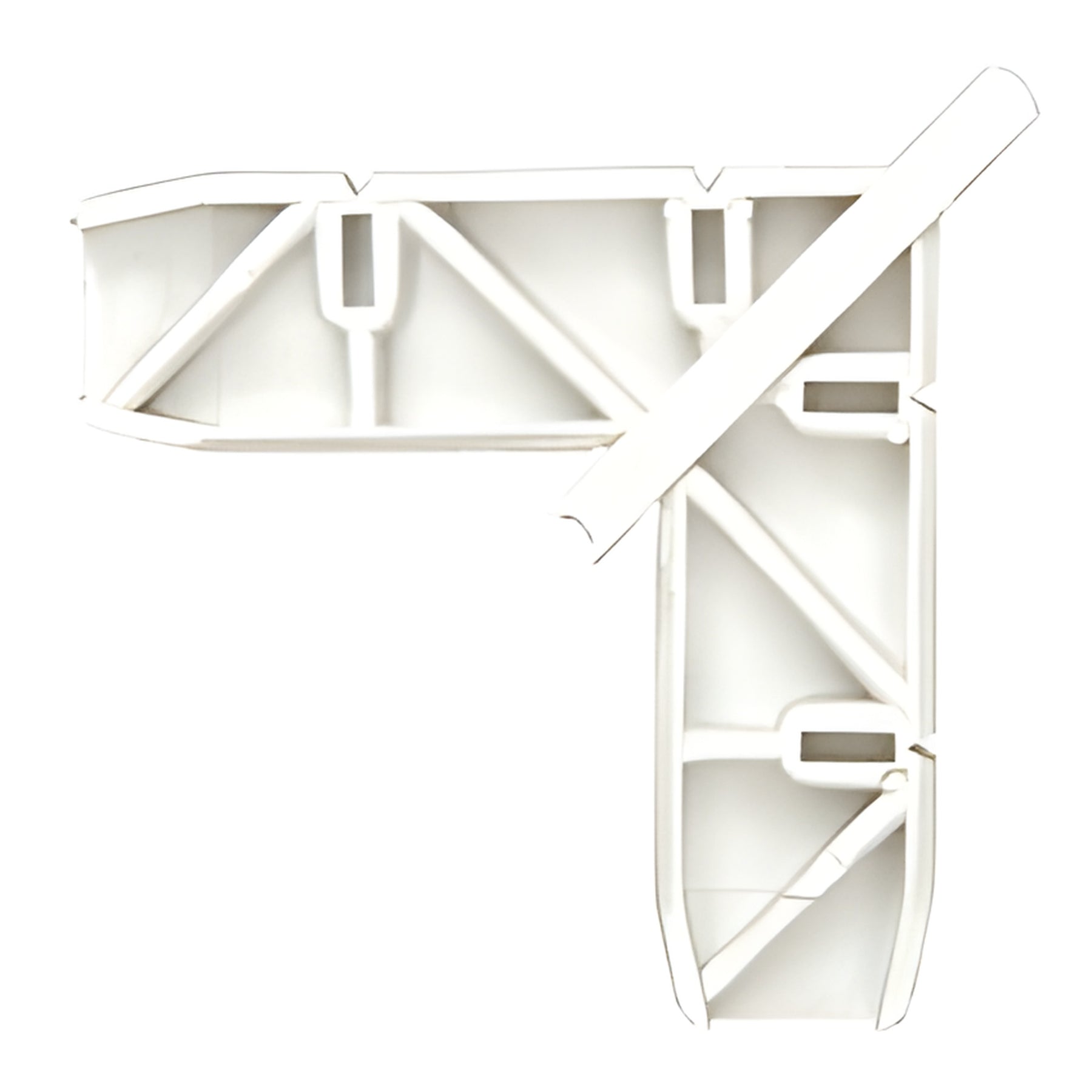 CRL Andersen® 1" x 15/32" White Plastic Screen Door Frame Corner 20/PK